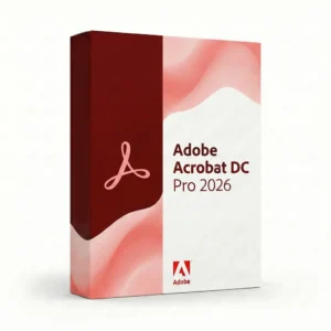 Adobe Acrobat Pro DC 2026 activation genuine digital license